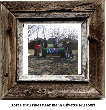 horse trail rides near me in Olivette, Missouri